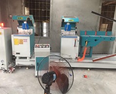 Bàn giao máy cắt giàn máy cắt nhôm cao cấp tại Bố Trạch - Quảng Binh